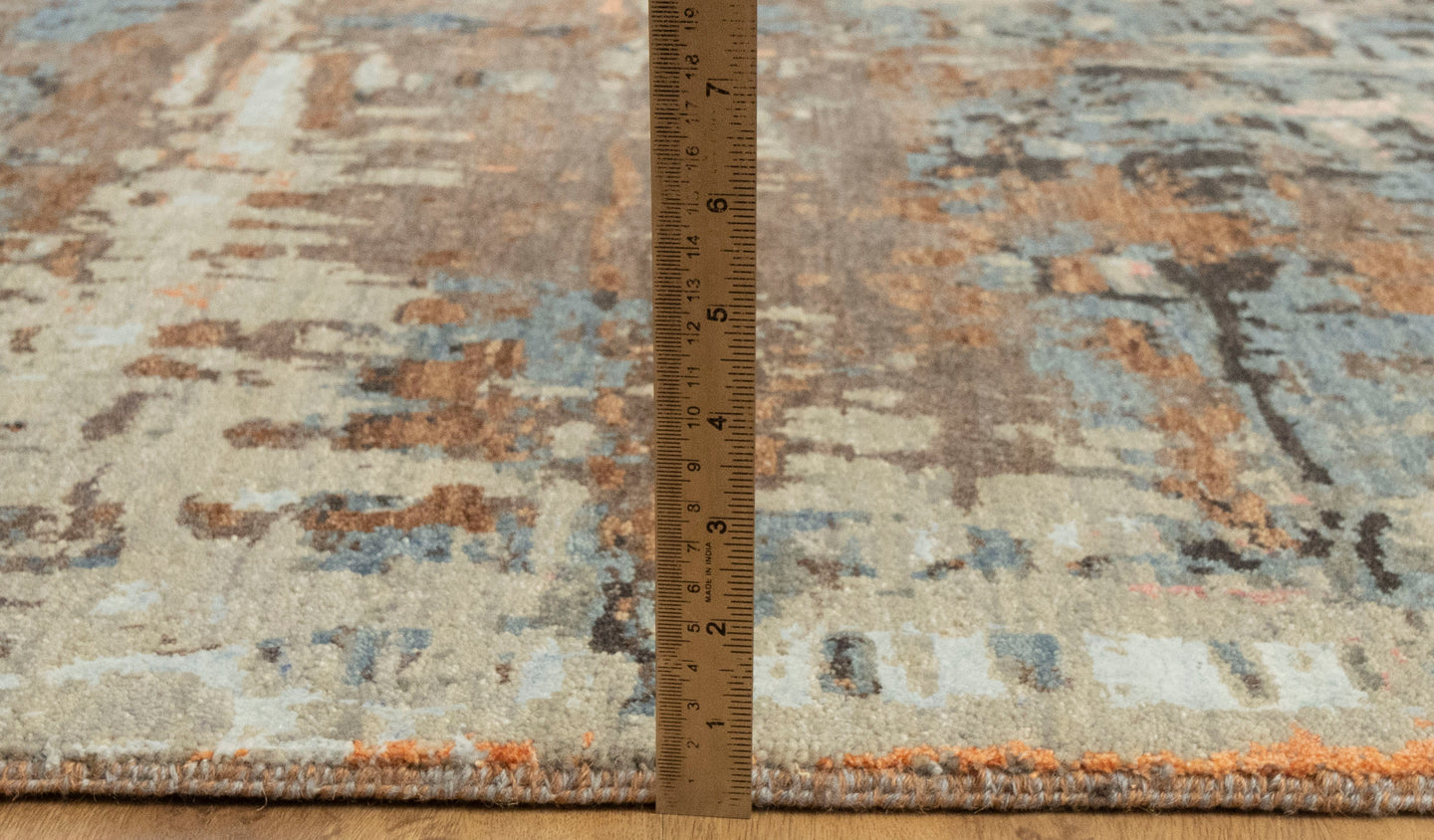 9x12 Uvenuti Premium Quality Abstract Designer Rug | Shritija Rugs | Abstract Rug Online
